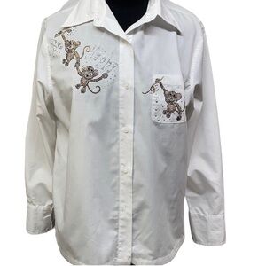 Monkey Be Happy Blouse